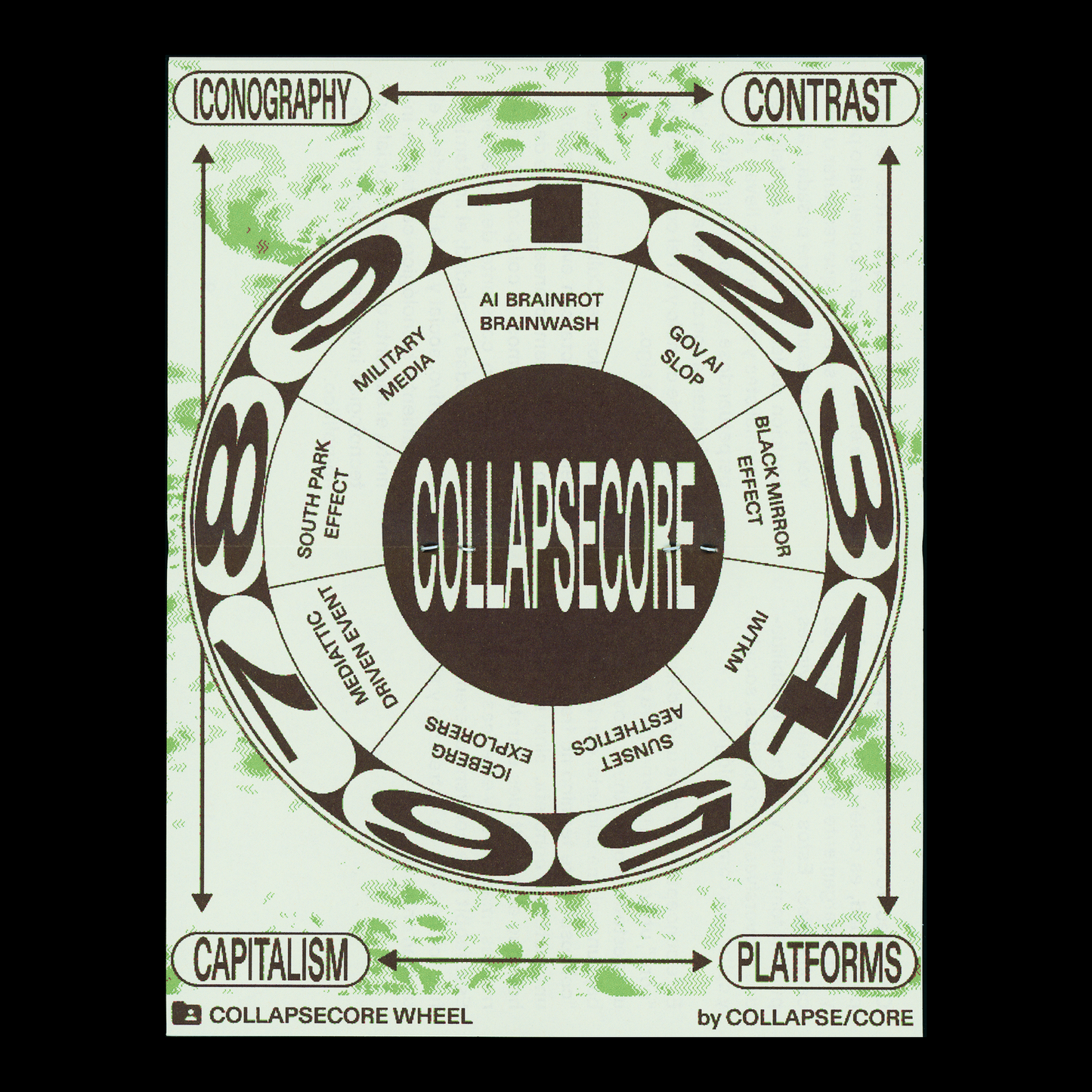 COLLAPSECORE vol. 0 - RABBIT HOLES AND SUNSETS ZINE