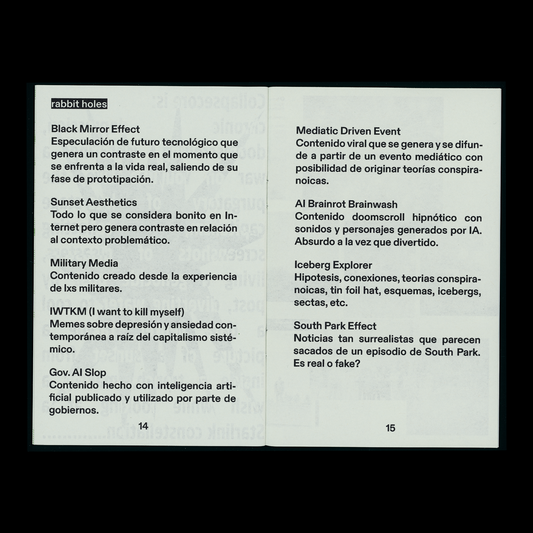 COLLAPSECORE vol. 0 - RABBIT HOLES AND SUNSETS ZINE