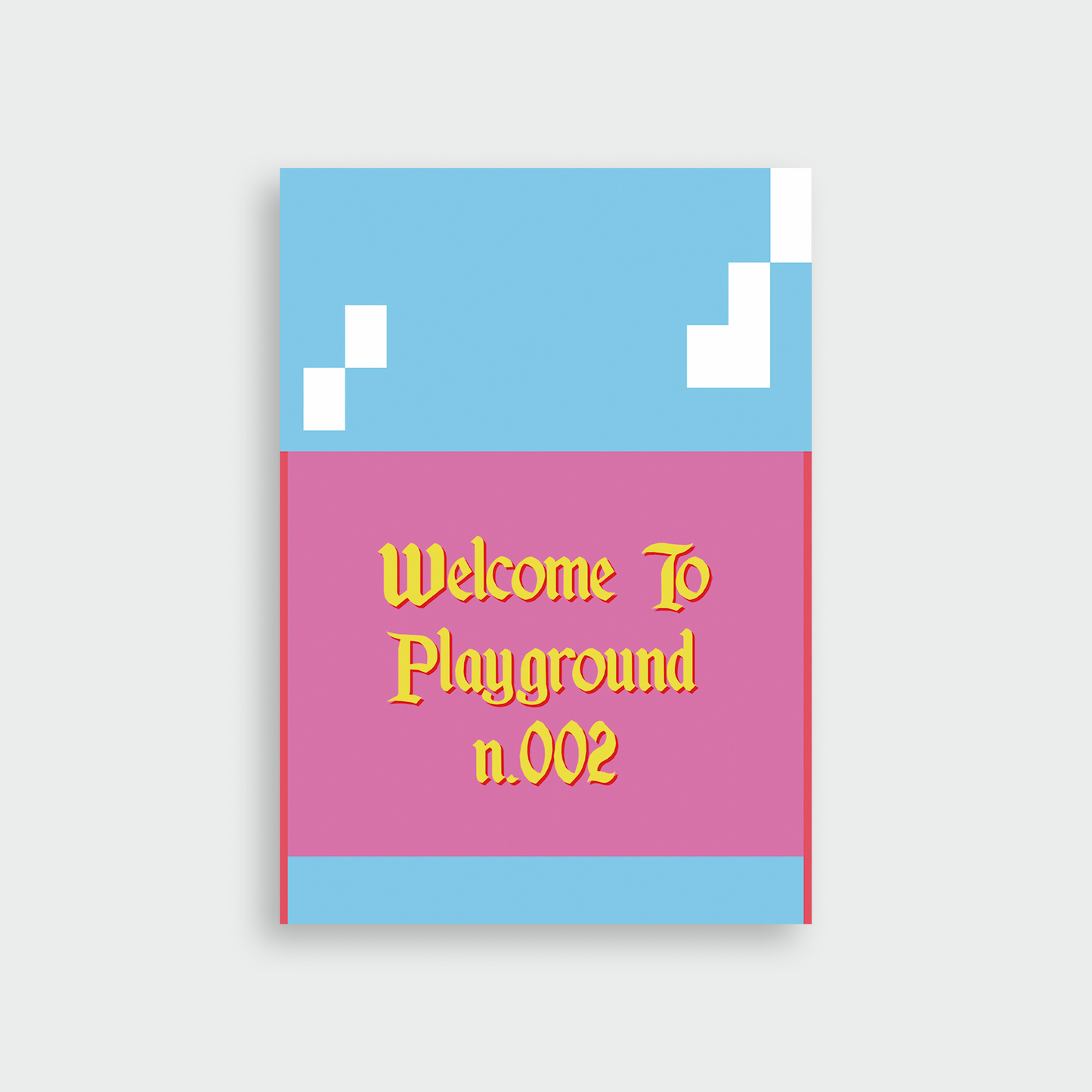 PLAYGROUND 002 - ZINE POSTER