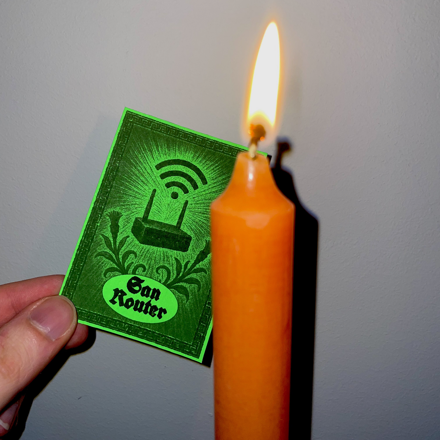 SAN ROUTER HOLY CARD