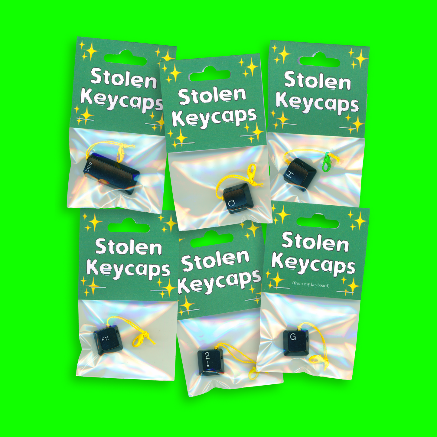 STOLEN KEYCAPS TRINKETS